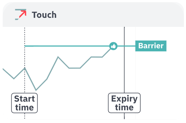 Price touches barrier = Instant Win